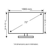 TCL U75H9510FDS 75 Inch 189cm 4K Ultra HD Smart 3D LED LCD TV hero image