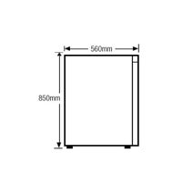 Haier HFZ-85HA 85L Bar Freezer hero image