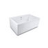 Shaws SCSH108WH Shaker Single Bowl 800 Handcrafted Fireclay Sink image NaN