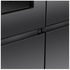 Hisense 483L French Door Fridge Black Steel with Non-Plumbed Ice and Water Dispenser HRCD483TBW image NaN