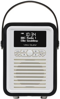 View Quest VQ-MINI-BK Retro Mini DAB+ FM Radio with Bluetooth hero image