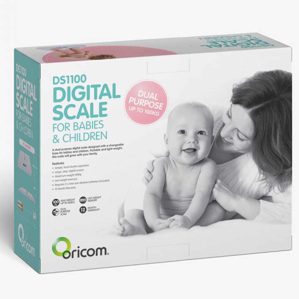 Oricom Digital Baby Scales DS1100 hero image