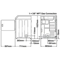 Speed Queen 9kg Natural/LP Gas Dryer ADGE9BGASN hero image