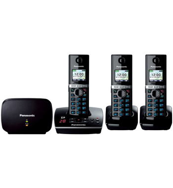 Panasonic KX-TG8033ALB Triple Pack Cordless Phone