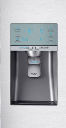 Samsung SRF890SWLSPK 890L French Door Fridge hero image