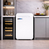 Airflo 130L Retro Bar Fridge White  AFF130XW image NaN