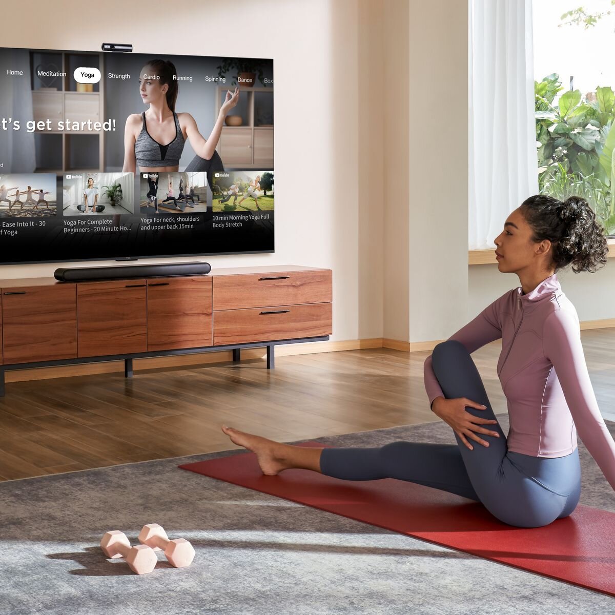 TCL 85 Inch C855 Premium QD-Mini LED Google TV 85C855 hero image