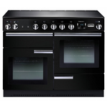 Falcon 110cm Professional Plus Freestanding Electric Oven/Stove Black and Chrome PROP110EI5GB-CH hero image