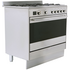Smeg 90cm Classic Freestanding Dual Fuel Oven-Stainless Steel FS9606XS1 image NaN