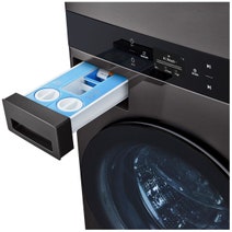 LG WashTower 19/10kg All-In-One Stacked Washer Dryer Black WWT-1910BX hero image