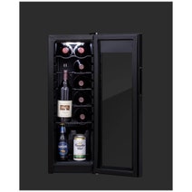 Little Cave 12 Bottle Single Zone Compressor Wine Fridge LC12SB hero image