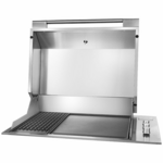 Artusi 80cm Built-In Gas BBQ with Dome Hood ABBQM2-ABBQMH2 hero image