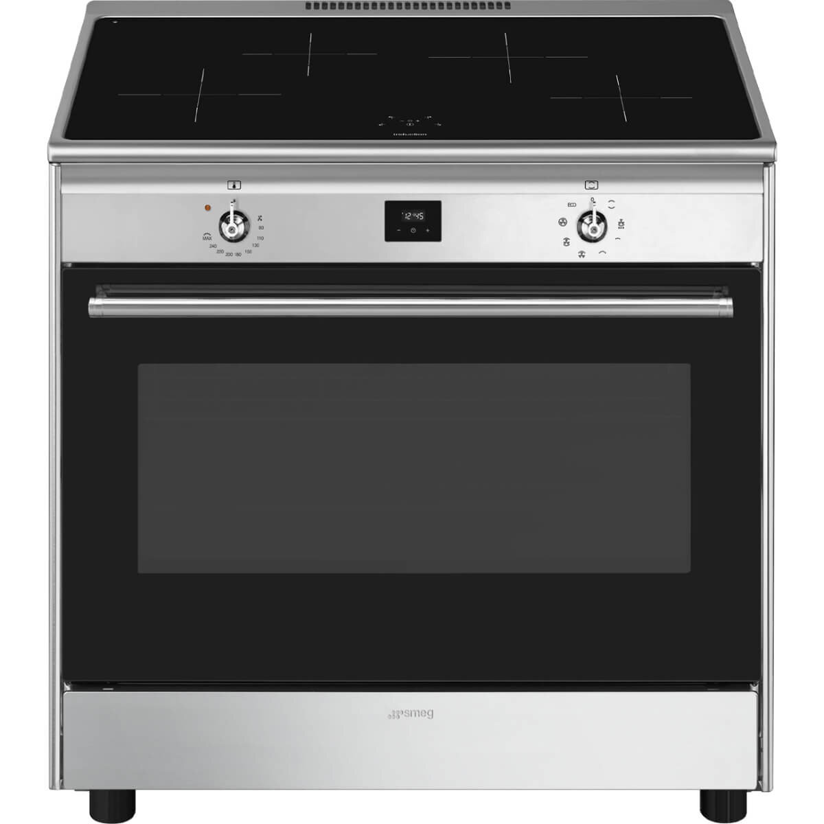 Smeg 90cm Induction Stainless Steel Freestanding Oven CG90CIXT hero image