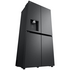 LG 506L French Door Fridge with Slim Non-Plumbed In-Door Ice and Water Dispenser Matte Black GF-LN500MBL image NaN