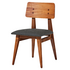 Reddie Vinny Dining Chair Natural Teak Frame Grey Top image NaN
