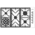 Westinghouse WHG955WA 90cm Natural Gas Cooktop image NaN