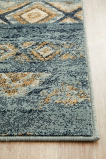 Rug Culture Oxford Medium Blue Rug 300X80CM - OXF-430-BLU-300X80 hero image