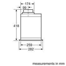 Siemens 70cm iQ500 Under Cupboard Rangehood LB78574AU hero image