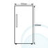 Lemair 245L Upright Fridge RS245S image NaN