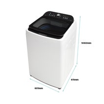 Euromaid 10kg Top Load Washing Machine ETL1000RCW hero image