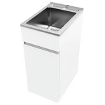 Everhard Nugleam 35L Laundry Sink with Cabinet 71S02 hero image
