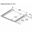 Bosch Stacking Kit for Washing Machines and Tumble Dryers with Pull-Out Shelf WTZ27500 image NaN