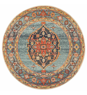 Rug Culture Legacy Medium Multi-coloured Rug 200X200CM - LEG-862-RUST ...