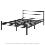 Zinus Double Metal Bed Frame Black AU-QLPBHFB-12D hero image
