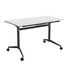 OLG Uni Flip Table 1200x600 White Worktop with Black Frame OG_UNIFLIP126B_W image NaN
