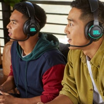 JBL Quantum 610 Wireless Over Ear Gaming Headset JBLQUANTUM610BLK hero image