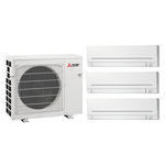 Mitsubishi Electric 8.0kW Multi Split Head System Air Conditioner with 3 Indoor Units MXZF80KIT1B hero image