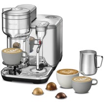 Breville Nespresso Vertuo Creatista Brushed Stainless Steel BVE850BSS hero image