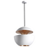 DCW Editions Here Comes The Sun 350 Pendant Light - White and Copper HCS350WHCOP image NaN