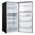 CHiQ 515L Top Mount Fridge Black Steel CTM513NBS5E image NaN