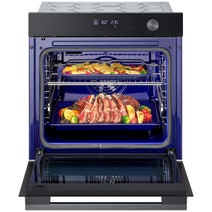 LG Series 5 60cm InstaView Multifunction Oven Black Glass BO605G1GL5 hero image