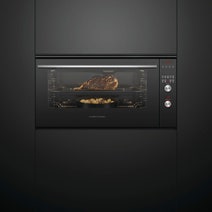 Fisher & Paykel 90cm Series 9 Stainless Steel Contemporary Pyrolytic Built-In Oven OB90S9MEPX4 hero image