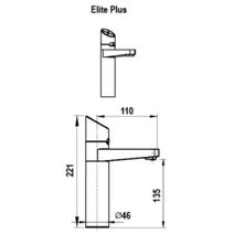 Zip HydroTap G5 Elite Plus Boiling & Ambient Filtered Tap Gunmetal H5E785Z09AU hero image