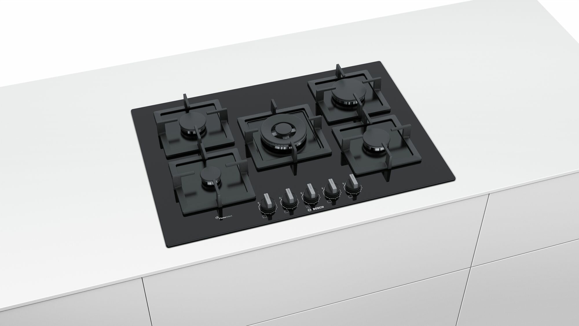 Bosch PPQ7A6B20A 75cm Serie 6 Natural Gas Cooktop hero image