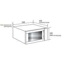 Smeg SA37X 34L Microwave 1000W hero image