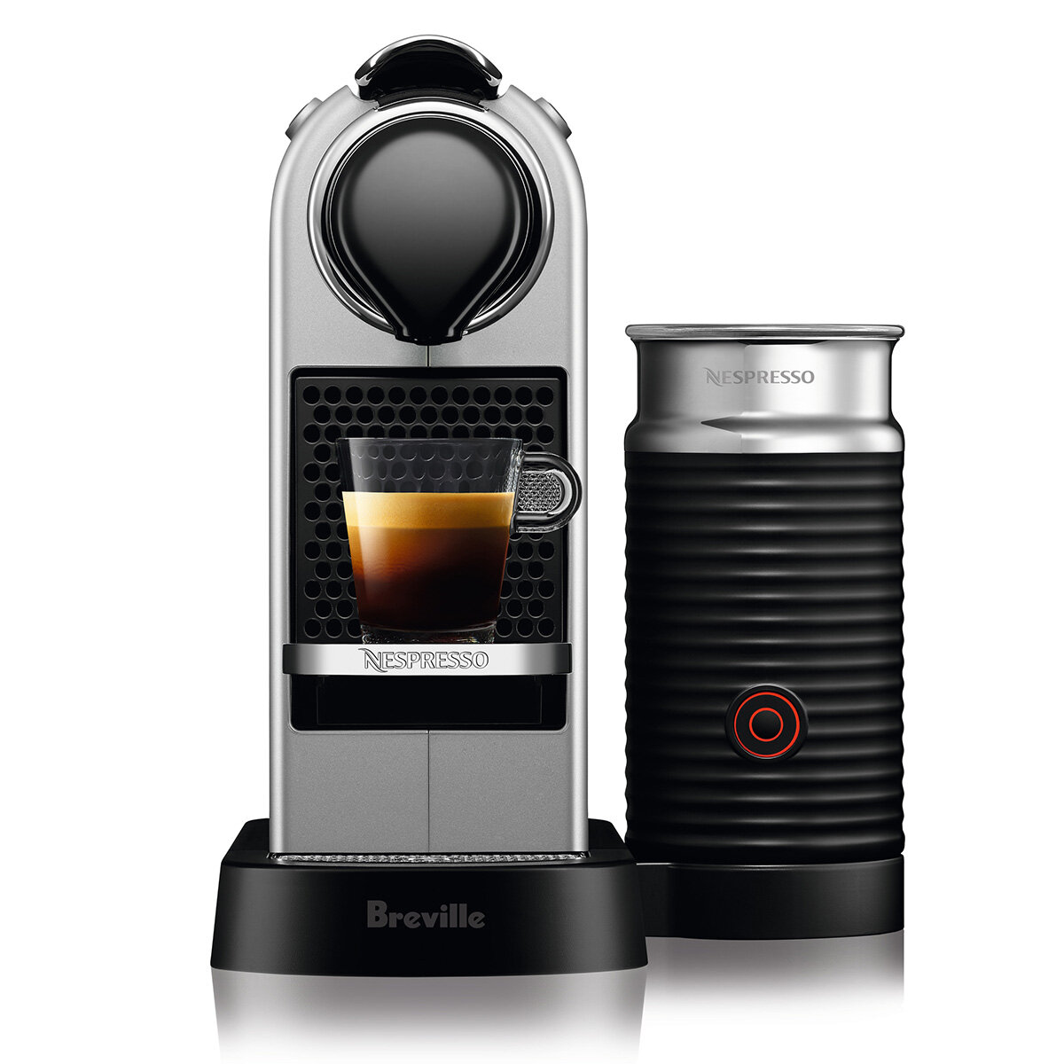 Breville CitiZ Nespresso Coffee Machine with Aeroccino3 Milk
