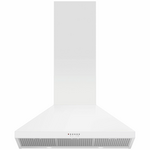 Fisher & Paykel Series 7 90cm Pyramid Chimney Wall Canopy Rangehood White HC90PCW1 hero image
