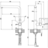 Gessi 17051 Emporio Kitchen Mixer Tap image NaN