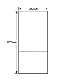 Fisher & Paykel Series 5 494L Bottom Mount Refrigerator White Left Hinge RF522BLPW6 hero image