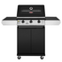 Beefeater 1200 Series 3 Burner LPG BBQ with Trolley & Side Burner Black Enamel BMG1230BB image NaN