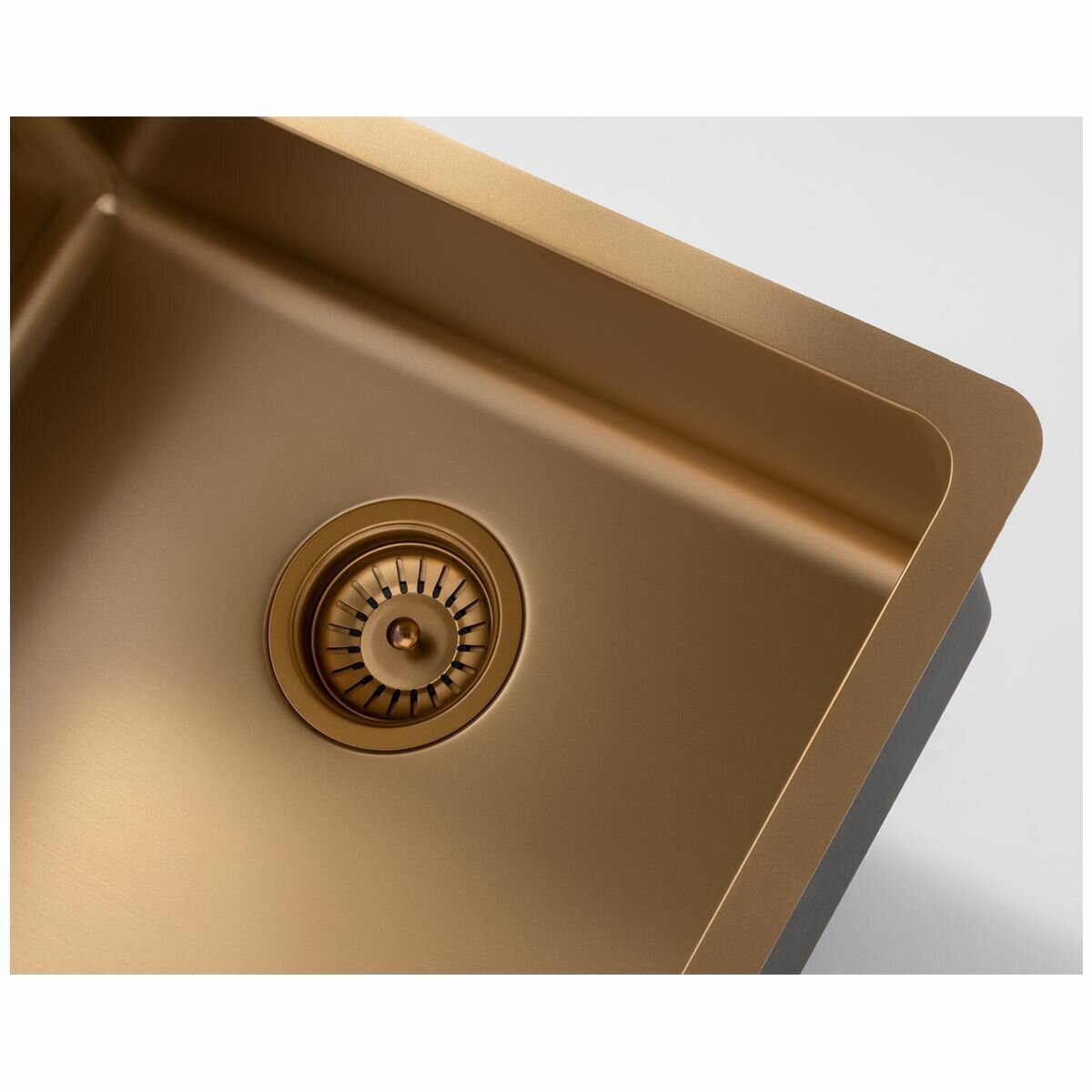 Titan Small Single Bowl Sink Brass TSBR28 hero image