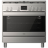Haier 90cm 300 Series Gas Freestanding Cooker Stainless Steel HOR90S8MSX2 image NaN