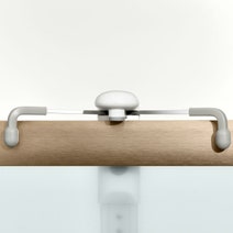 OXO Aluminium Caddy For Shower Doors 48725 hero image