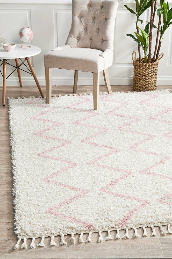 Rug Culture Saffron Small Pink Rug 170X120CM - SAF-11-PNK-170120 hero image
