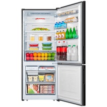 Hisense 417L Bottom Mount Fridge Charcoal HRBM419B hero image