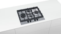 Siemens 60cm iQ500 Natural Gas Stainless Steel Cooktop EC6A5IB90A hero image